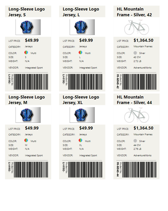 Product Tag Report Report Product Tag Report